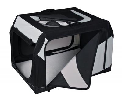 TRIXIE REISMAND VARIO ZWART / GRIJS 61X43X46 CM TRIXIE REISMAND VARIO ZWART / GRIJS 61X43X46 CM