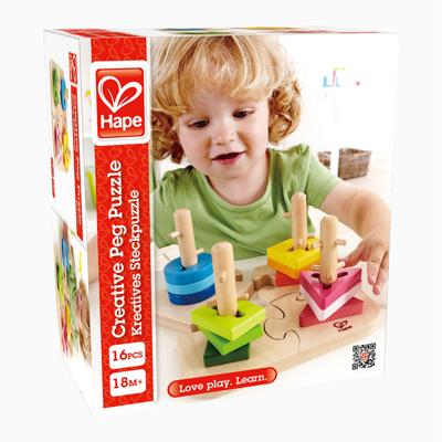 Hape sorteerpuzzel creatief