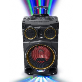 Muse MB-1936DJ Bluetooth speaker met disco verlichting 400 Watt Muse MB-1936DJ Bluetooth speaker met disco verlichting 400 Watt