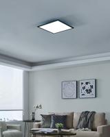 Eglo Plafonnière Zigbee Salobrena-Z 45x45cm zwart 900051 - thumbnail