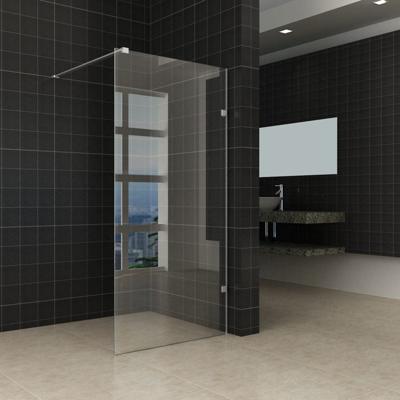 Wiesbaden Less inloopdouche profielloos helder glas 80x200 cm