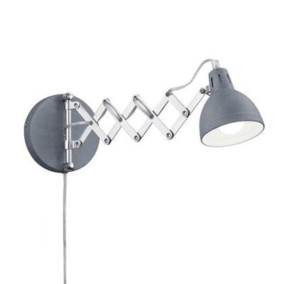 Trio SchaarlampScissor betongrijs met chroom - R20321078