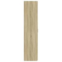 Hoge kast 45x42,5x185 cm bewerkt hout sonoma eikenkleurig - thumbnail