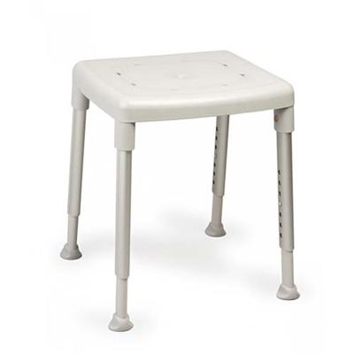 Smart douchekruk heeft een rechthoekige zitting Smart douchekruk heeft een rechthoekige zitting