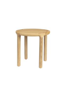 Zuiver Ronde Bijzettafel 'Storm' Eikenhout, 45cm, kleur Naturel Zuiver Ronde Bijzettafel 'Storm' Eikenhout, 45cm, kleur Naturel