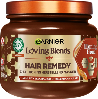 Garnier Loving Blend Hair Remedy Herstellend Masker Garnier Loving Blend Hair Remedy Herstellend Masker