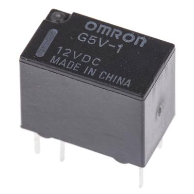 Omron G5V-1-DC12 Powerrelais 12 V/DC 1 A 1x wisselcontact 1 stuk(s) Tube Omron G5V-1-DC12 Powerrelais 12 V/DC 1 A 1x wisselcontact 1 stuk(s) Tube