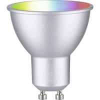 29149 Paulmann Home LED-lamp GU10 Energielabel: F (A - G) 4.8 W RGBW Chroom (mat) - thumbnail