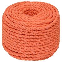 Werktouw 24 mm 25 m polypropeen oranje - thumbnail