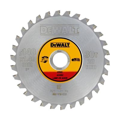 DeWalt Accessoires Cirkelzaagblad Staal | 140x20x30T - DT1923-QZ DeWalt Accessoires Cirkelzaagblad Staal | 140x20x30T - DT1923-QZ