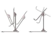 Inter-Tech NBS-200 39,6 cm (15.6 ) Notebookstandaard Zilver - thumbnail