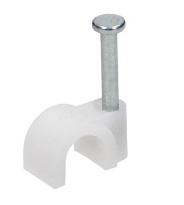 Orno Kabelclip 10mm rond wit zak(25) - 4113205