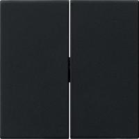 Gira 2-voudige schakelwip Systeem 55 mat zwart - thumbnail