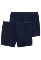 2-Pack heren wijde boxershort - Selected - 100% katoenen losse boxershort met sluiting - thumbnail