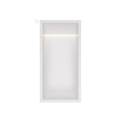 Hotbath &MORE Inbouwnis 30x15x10cm met LED IP44 Mat Wit Hotbath &MORE Inbouwnis 30x15x10cm met LED IP44 Mat Wit