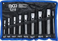 BGS technic Socket Wrench Set SW 6 x 7 - 20 x 22 mm 9 Pcs. - thumbnail