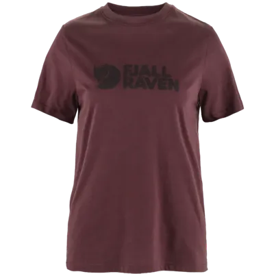 Fjallraven Logo T-shirt Dames Port L