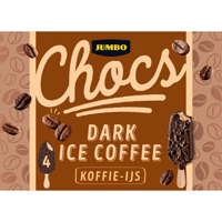 Jumbo Chocs Dark Ice Coffee 4 Stuks - thumbnail