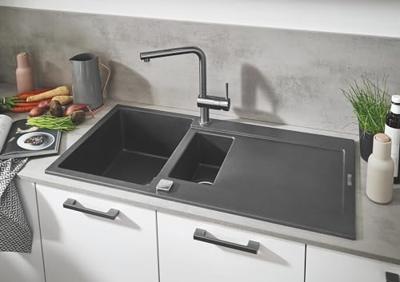 GROHE Minta Keukenkraan - hoog - uittrekbare l uitloop - supersteel geborsteld 32168dc0 - thumbnail