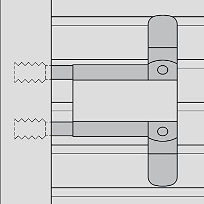 Basi 1600-0100 Rolluikvergrendeling Zilver