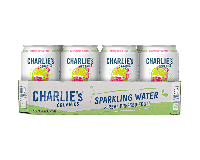 Charlie's organics sparkling water raspberry & lime bio (12x 33cl) - thumbnail