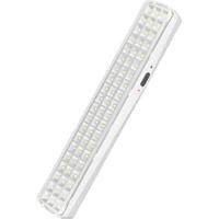 LED Lamp Oplaadbaar met Stekker - Brinton - Oplaadbare LED Verlichting - 4W - 60 LEDs - Helder/Koud Wit 6500K - thumbnail