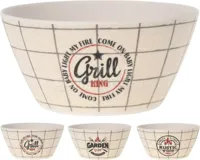 BBQ Servies Schaal Ø14cm Assorti 1st - thumbnail