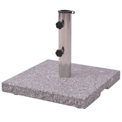 VidaXL Parasolvoet graniet 20 kg vierkant