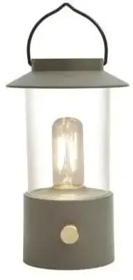 LED Lantaarn olijf 24x9cm op USB