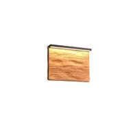 Trio Design wandlampKalea zwart met hout 20cm - 255510130 - thumbnail
