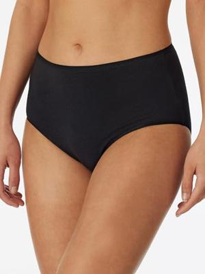 2-Pack midi dames slip 95/5 Organic - Biologisch katoenen dames heup slips - Onderbroeken met dubbel katoenen kruisje