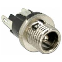 Delock 89911 Laagspannings-connector Bus, inbouw 5.5 mm 2.5 mm 1 stuk(s) - thumbnail