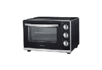 Inventum OV226C grill-oven 22 l 1380 W Zwart, Zilver - thumbnail