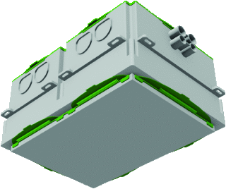 Spelsberg IBTLED 3 E 98220002 Inbouwbehuizing 400 x 227 x 165 Kunststof 1 stuk(s)