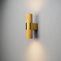 Konstsmide Temi 7667-800 Buitenlamp (wand) GU10 14 W Goud - thumbnail
