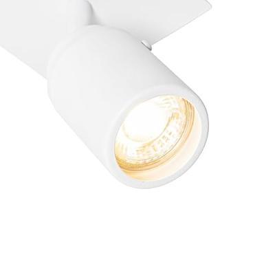 QAZQA Moderne badkamer spot wit vierkant IP44 - Ducha