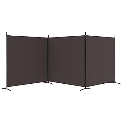 Kamerscherm met 3 panelen 525x180 cm stof bruin Kamerscherm met 3 panelen 525x180 cm stof bruin