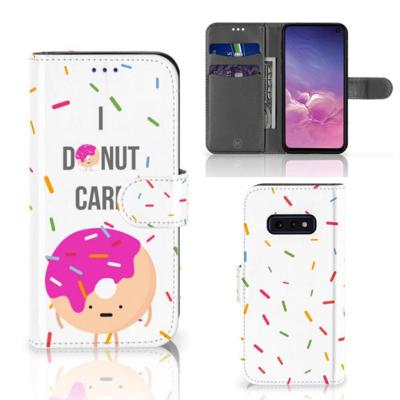 Samsung Galaxy S10e | Book Cover | Donut Roze