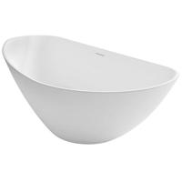 Riho Granada Vrijstaand bad - 190x90cm - Solid Surface - Links - Mat Wit B122001105 - thumbnail