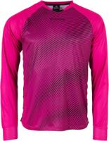 Stanno 415004 Vortex Keeper Shirt Long Sleeve - Magenta-Black - M - thumbnail