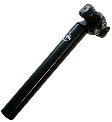 Gazelle zadelpen GPM750 post modern 27,2 x 235 mm staal zwart