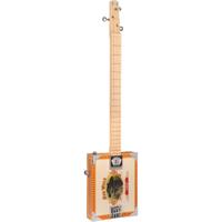 Lace Cigar Box Guitar Big Wolf 3-string 3-snarige elektrische gitaar - thumbnail