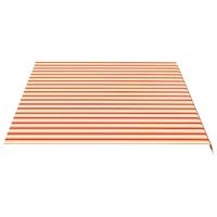 Vervangingsdoek voor luifel 5x3,5 m geel en oranje - thumbnail