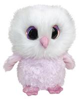 Lumo Stars knuffel Lumo Owl Pöllö roze/wit 15 cm - thumbnail