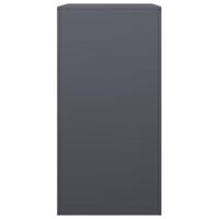 Haardhoutrek 60x40x80 cm staal antracietkleurig - thumbnail