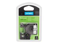 Etiketten DYMO D1 S0718040 Polyamide Tapekleur: Wit Tekstkleur:Zwart 12 mm 3.5 m - thumbnail
