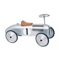 Goki retro loopauto zilver - thumbnail