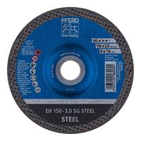 PFERD TOOLS EH 150-3,0 SG STEEL 61323122 Doorslijpschijf gebogen 150 mm 25 stuk(s) Staal - thumbnail
