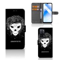 Telefoonhoesje met Naam OPPO A16/A16s/A54s Skull Hair - thumbnail