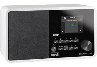 Imperial DABMAN i150 Internetradio Internet, DAB+, VHF (FM) USB, WiFi, LAN, Internetradio Wit